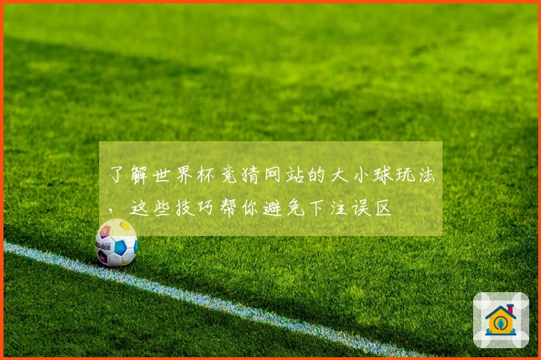 了解世界杯竞猜网站的大小球玩法，这些技巧帮你避免下注误区