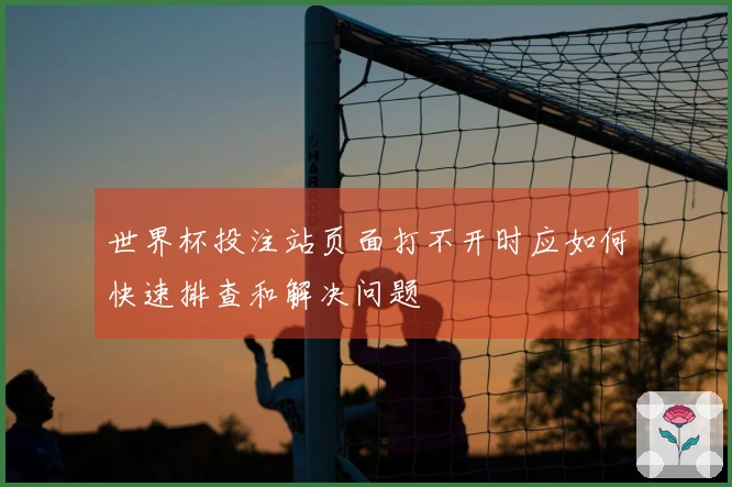 世界杯投注站页面打不开时应如何快速排查和解决问题
